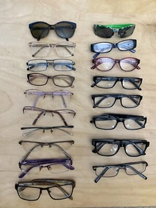πΆοΈ 18x Designer Glasses Lot π Foster Grant, Gucci, Via Spiga, Anne Klein, More - Picture 1 of 1