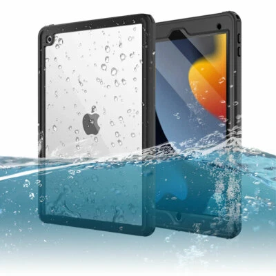 For iPad 9th/8th/7th Generation Case Waterproof Shockproof Underwater Full Cover - Image 1 of 4