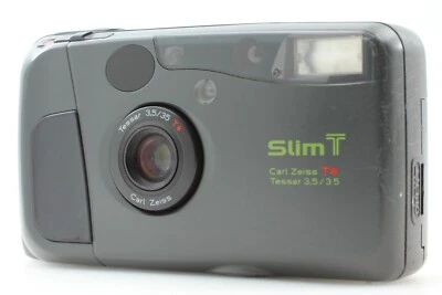 【EXC+5】 Kyocera Slim T Yashica T4 Point & Shoot 35mm Film Camera from Japan JPN - Image 1 of 4