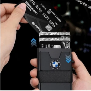 CARTERA BMW MINIMALISTA ALUMINIO - Imagen 1 de 5