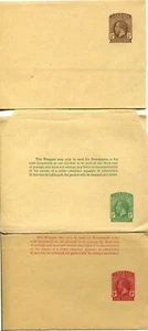 GRENADA 1912 NEWSPAPER WRAPPERS HG7/9 - Picture 1 of 1