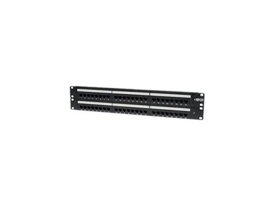 TRIPP LITE N252-048 48-Port Cat6 Patch Panel 568B - Image 1 of 3