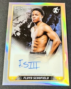 2024 Topps Chrome Boxing Auto Floyd Schofield Autograph #CBA-FSD - Picture 1 of 2