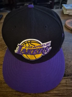 Los Angeles Lakers,  New Era 59 Fifty Fitted Hat, Size 8 - Image 1 of 4