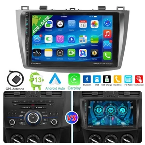 Für Mazda 3 Mazda3 2010-2013 BL 9" Android 13 Autoradio GPS Navi WIFI BT FM RDS - Bild 1 von 14