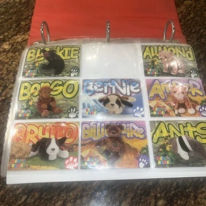 Album Carte Ty Beanie Babies Ufficiale da Collezione Album "A" - Foto 1 di 24