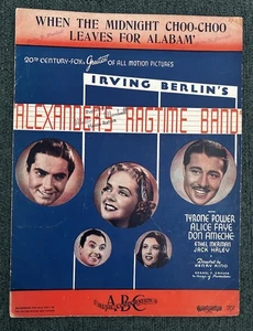 IRVING BERLIN Zwei Auswahl von 1919 Noten 1938 ALEXANDERS RAGTIME BAND. - Bild 1 von 10
