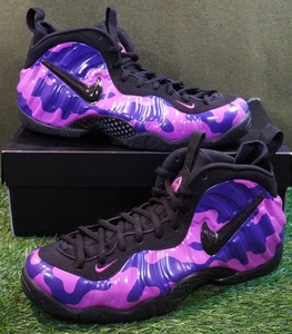 Nike Air Foamposite Pro 'Purple Camo' (Size 10.5) VNDS w/ OG Box 624041-012 - Picture 1 of 18
