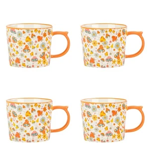 Madison Tasse, Retro Pilz, 4er Set - Bild 1 von 6