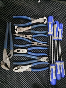 Blue Point BDGPL800 Dipped Grips Pliers Set Cutters Set Screwdriver Set - Picture 1 of 9