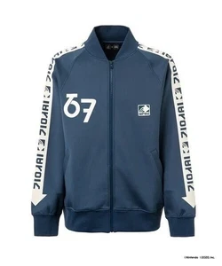 Splatoon 3 x Zozotown School Jersey Jacket Blue Asian L size - Picture 1 of 7