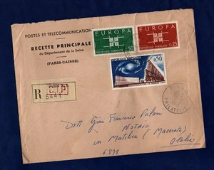 FRANCIA 1963: RACCOMANDATA PER MATELICA - Picture 1 of 2
