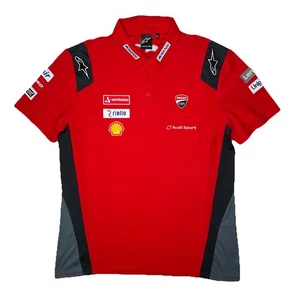 ALPINESTARS Ducati Corse Pit Crew Poloshirt Herren XL Racing Shell Audi - Bild 1 von 13