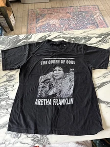 Vintage Aretha Franklin Queen of Soul Men’s XL Super Rare - Picture 1 of 5