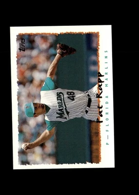Pat Rapp : 1995 Topps MLB Baseball Card #497 : Florida Marlins - Image 1 of 2