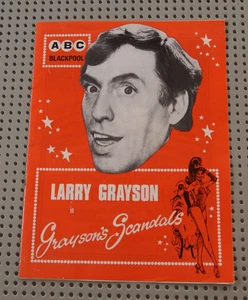 LARRY GRAYSON-Grayson's Scandals-ABC Theatre Programme BLACKPOOL 1974 - Picture 1 of 3