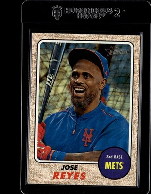 2017 Topps Heritage #332 Jose Reyes - Image 1 of 2