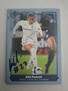 2022 Parkside NWSL Paramount Kiki Pickett Blue /25 Courage Autographed - Picture 1 of 2