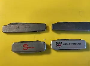BARLOW VINTAGE ADVERTISING KNIVES USED MADE JAPAN PHILLIPS 66-SPEC STEEL-MOOSLJ9 - Picture 1 of 7