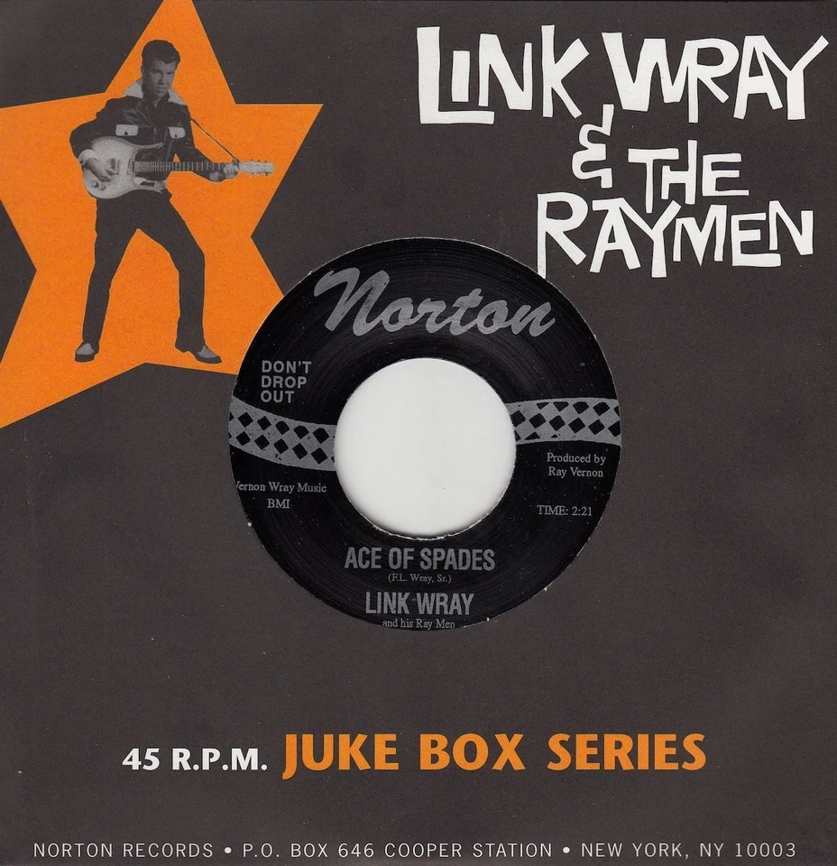 LINK WRAY & RAYMEN Ace of Spades 7 mummies gories sonics ramones mono men norton - Image 1 of 1