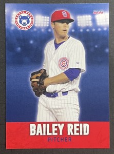 2022 Bailey Reid Minor League Rookie Card RC South Bend Cubs Prospect