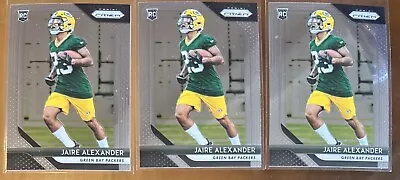 Jaire Alexander 2018 Panini Prizm #249 Rookie Lot x 3 Green Bay Packers RC - Image 1 of 2