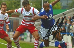DONCASTER: NIALL MASON SIGNED 6x4 ACTION PHOTO+COA - Picture 1 of 1