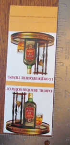 FUNDA GIGANTE MATCHBOOK: DEWAR'S 12 ALCOHOL FUNDA VACÍA -C11 - Imagen 1 de 1