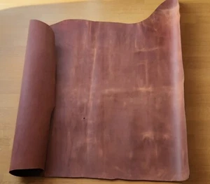 2 - 2.2 mm Brown Genuine Leather Cowhide Material DIY Craft - Picture 1 of 5