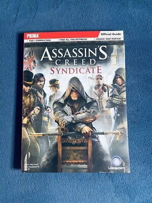 Assassin’s Creed Syndicate Prima Guía Oficial con Código E/Mapa/Póster EXCELENTE Foto 1 de 4
