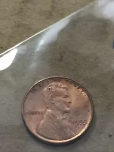weizenpfennig 1955 GEM RED BU 1955-P LINCOLN CENT FEUERROT GEM UNC GLANZ - Bild 1 von 2