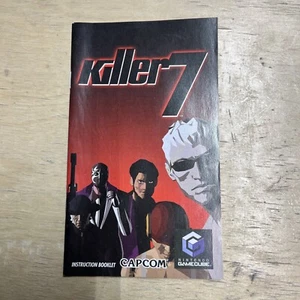 Nintendo Gamecube Killer 7 Manual ONLY - Picture 1 of 2
