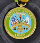 US ARMY MEDAL 1775 THIS WE'LL DEFEND FLAGS CANNONS FOR MILITARY ACHIEVEMENT 