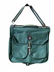 Valise polo vintage Ralph Lauren à rayures vertes Preppy sac à vêtements suspendu tissu