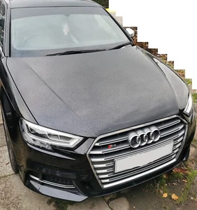 Audi A3 S3 2012-2020 8V Gloss BLACK Pre cut Sunstrip banner - Picture 1 of 2
