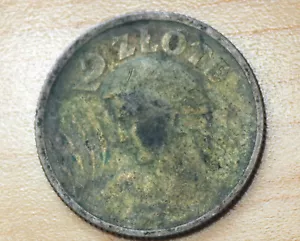 1924 Poland 2 Zlote Silver Paris Mint - Picture 1 of 2