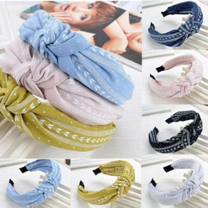 Hairband Women Fashion  Accessories Sweet Hair   for  Bowknot Wide - Picture 1 of 18