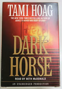Dark Horse by Tami Hoag Audiobook Cassette Tape 2002, 10 Cassettes - Picture 1 of 5