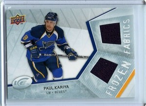 2008-09 Upper Deck Ice Frozen Fabrics Pick what you need!!!!