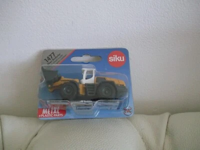 CHARGEUR AVEC PNEU LIEBHERR (1477) - Miniature en métal 100% NEUVE SIKU  (1:55) - Photo 1/2