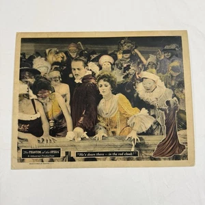 1925 Das Phantom der Oper Original 11x14" Film Lobby Card Lon Chaney - Bild 1 von 6