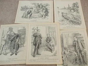 1923 PUNCH POLITICAL CARTOON BALDWIN UNEMPLOYMENT LOOSING VOTE USA & EUROPE - Picture 1 of 4