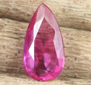 Zertifizierter natürlicher Padparadscha rosa Saphir 10,30 Karat Birne Edelstein T10935 - Bild 1 von 7