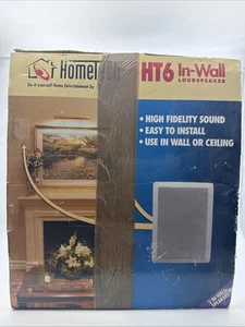 Sonance Home Tech HT6 In Wall Loudspeaker DYI Easy Install Home Entertainment - Picture 1 of 5