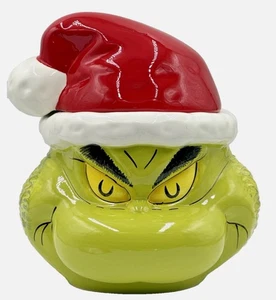 Der Grinch Weihnachten Keksdose Keramik Nikolauskopf Bioworld Dr. Seuss 2025 - Bild 1 von 2