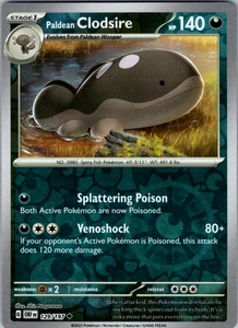 Paldean Clodsire Reverse Holo 129/197 SV03: Obsidian Flames Uncommon - NM - Picture 1 of 2