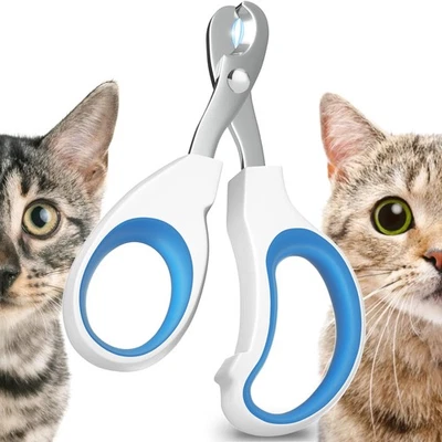 Cat Nail Clipper Claw Trimmer Made of Stainless Steel Clean Cut No Shred Mirr... - Image 1 of 4