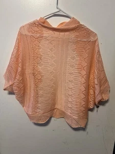 Girls Pink Shrug Cardigan Size Large - Picture 1 of 3