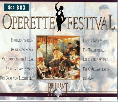 Operette Festival [4 CDs] Oper - Bild 1 von 4