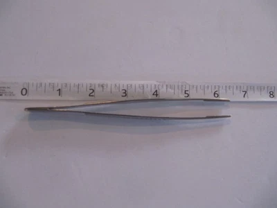 Pinzas/pinzas punta dentada alemanas de acero inoxidable 6" rectas ¡Bonitas! {bin 22} Foto 1 de 3